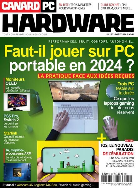 Canard PC Hardware – Juillet-Aout 2024 Cover