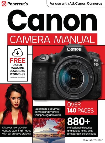 Canon Camera Manual – Fall 2024 Cover