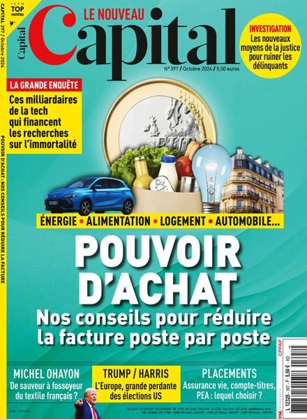 Capital France – Octobre 2024 Cover