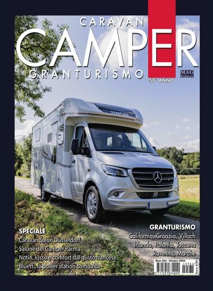 Caravan e Camper Granturismo – Ottobre 2024 Cover