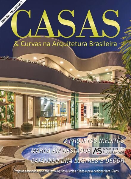 Casas e Curvas na Arquitetura Brasileira – Setembro 2024 Cover