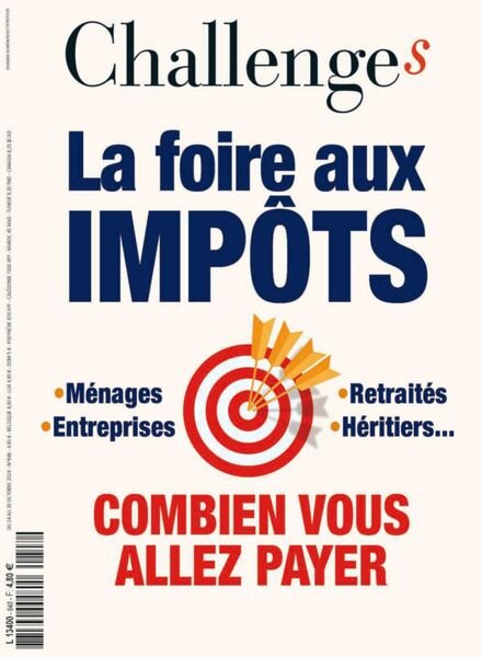 Challenges – 24 Octobre 2024 Cover