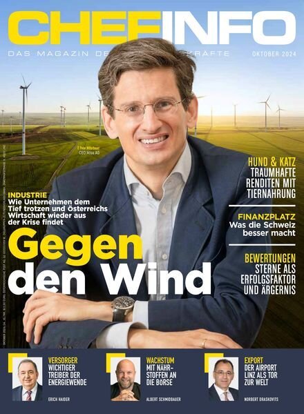 Chefinfo – Oktober 2024 Cover