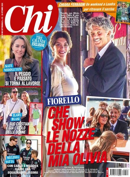 Chi – 16 Ottobre 2024 Cover