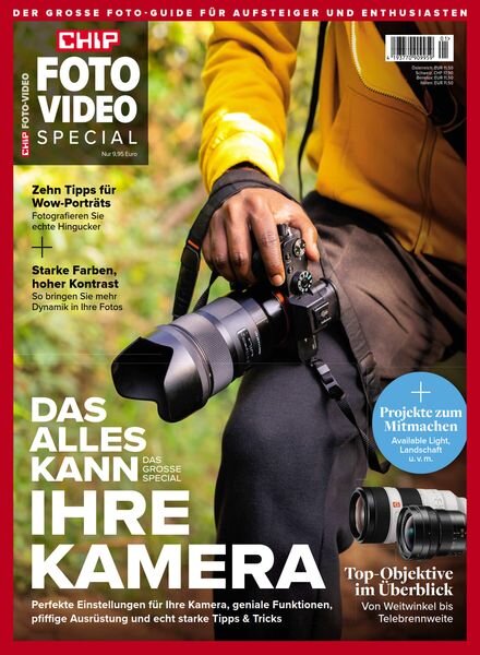 Chip Foto Video Germany – Special N 1 2024 Cover