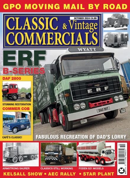 Classic & Vintage Commercials – October 2024 Cover