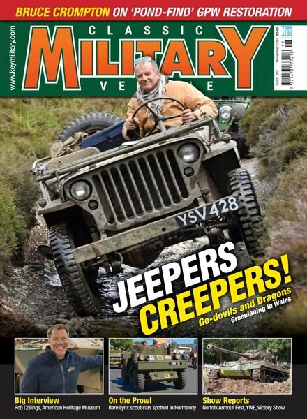 Classic Military Vehicle – November 2024 Cover