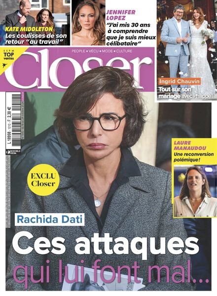 Closer France – 18 Octobre 2024 Cover