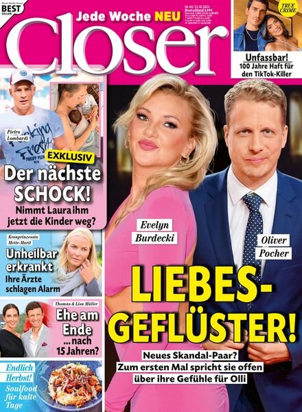 Closer Germany – 23 Oktober 2024 Cover