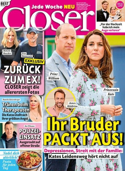 Closer Germany – 9 Oktober 2024 Cover