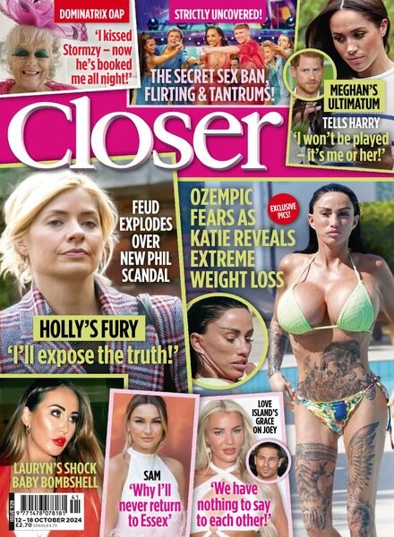 Closer UK – 12 October 2024 Cover