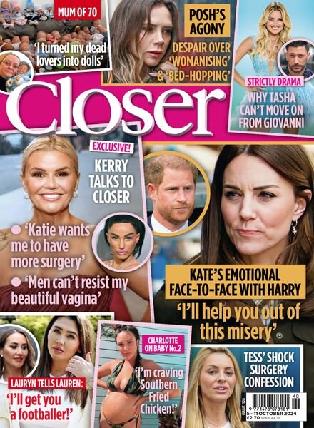 Closer UK – 5 October 2024 Cover