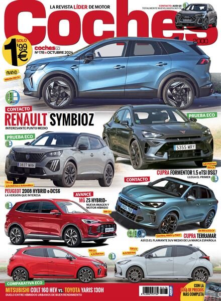 Coches 2000 – Octubre 2024 Cover