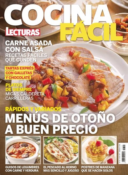 Cocina Facil Espana – Octubre 2024 Cover