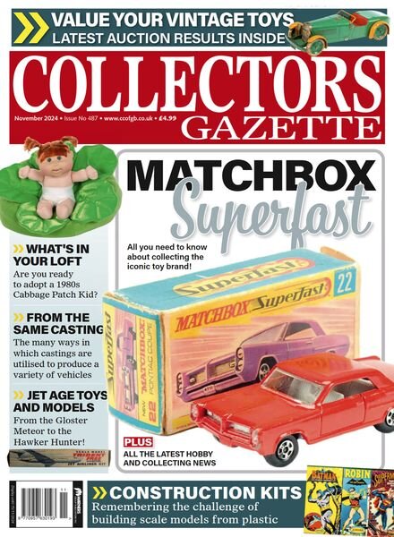 Collectors Gazette – November 2024 Cover