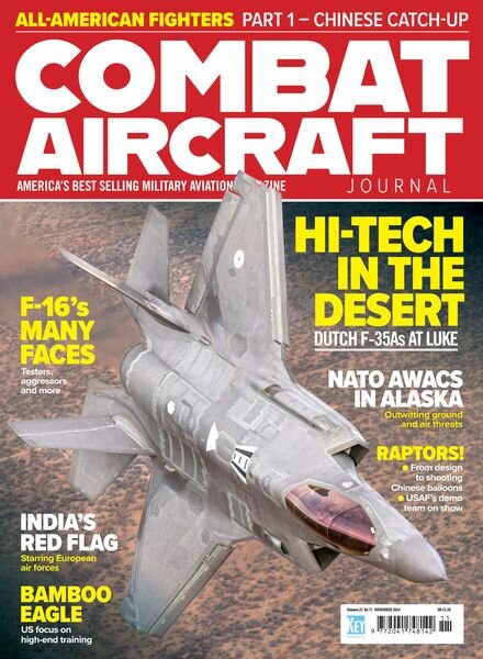 Combat Aircraft – November 2024 Cover