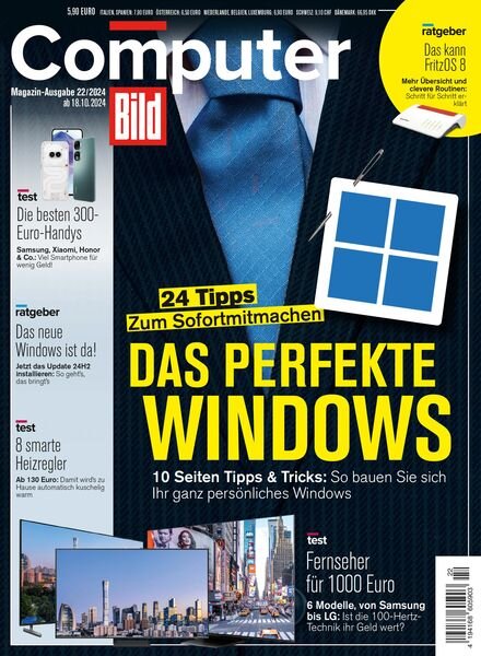 Computer Bild Germany – 18 Oktober 2024 Cover