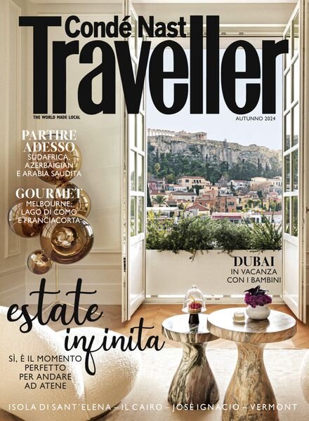 Conde Nast Traveller Italia – Autunno 2024 Cover