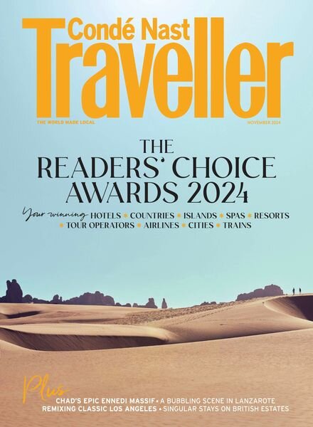 Conde Nast Traveller UK – November 2024 Cover