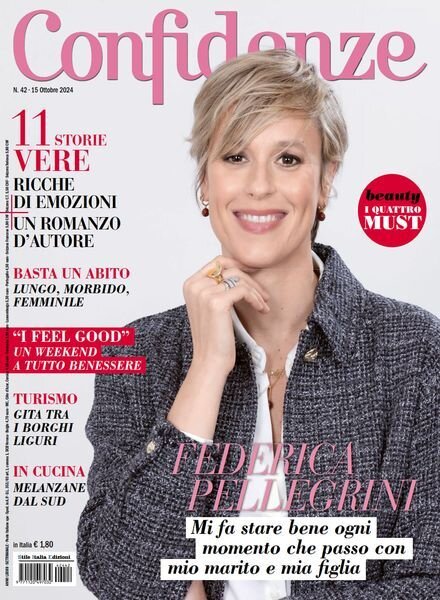 Confidenze – 15 Ottobre 2024 Cover