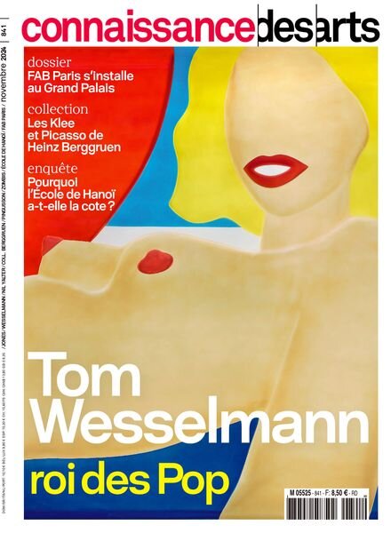 Connaissance des Arts – Novembre 2024 Cover