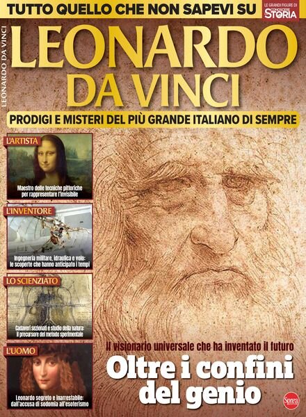 Conoscere la Storia Dossier – Leonardo da Vinci – Novembre-Dicembre 2024 Cover