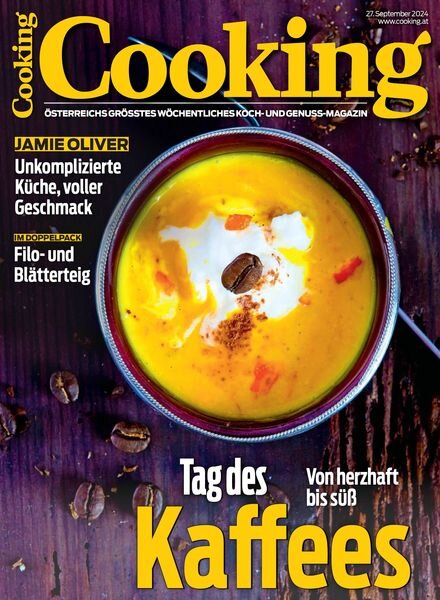 Cooking Austria – 27 September 2024 Cover