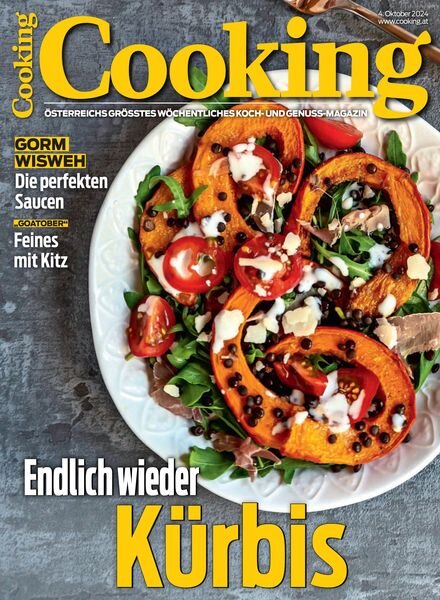 Cooking Austria – 4 Oktober 2024 Cover