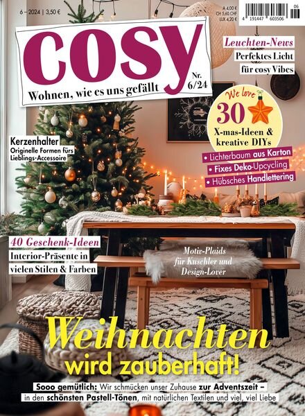 Cosy – Oktober 2024 Cover