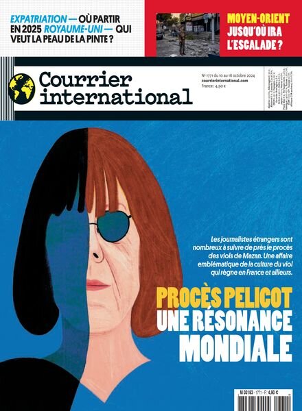 Courrier International – 10 Octobre 2024 Cover