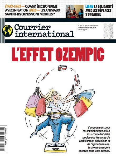 Courrier International – 17 Octobre 2024 Cover