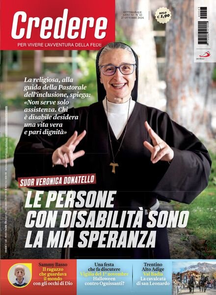 Credere – 27 Ottobre 2024 Cover