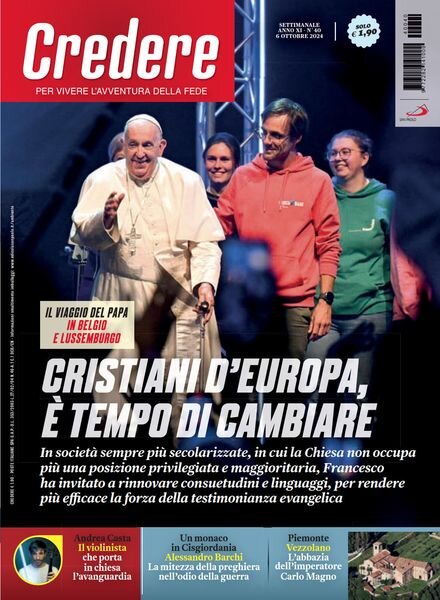 Credere – 6 Ottobre 2024 Cover