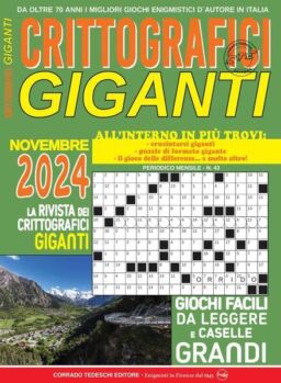 Crittografici Giganti – Novembre 2024