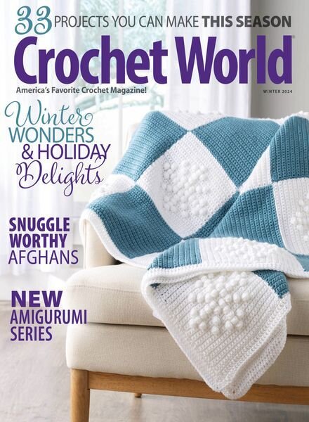 Crochet World – Winter 2024 Cover