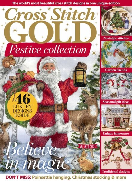 Cross Stitch Gold – Festive Collection 2024 Cover
