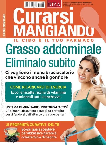Curarsi Mangiando – Ottobre 2024 Cover