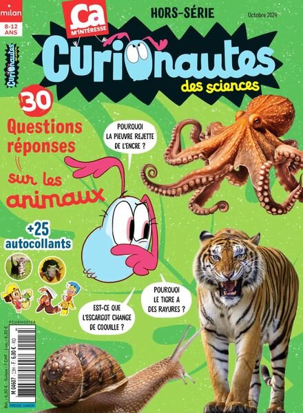Curionautes des Sciences – Hors-Serie – Octobre 2024 Cover