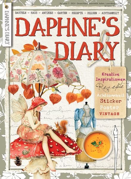 Daphne’s Diary Deutsch – Oktober 2024 Cover