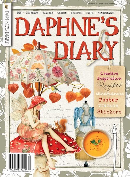 Daphne’s Diary English Edition – 1 October 2024 Cover