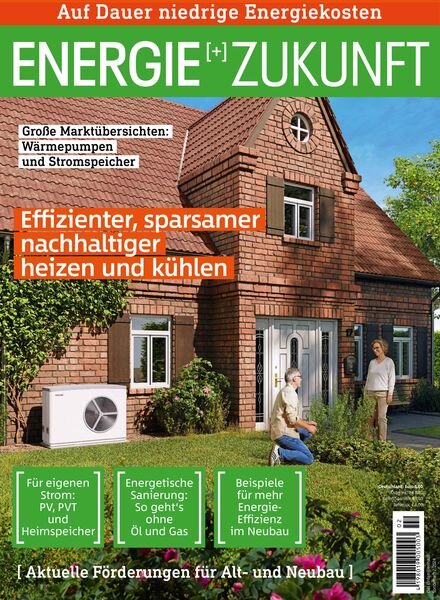 Das Einfamilienhaus Sonderheft – Energie+Zukunft 2024 Cover