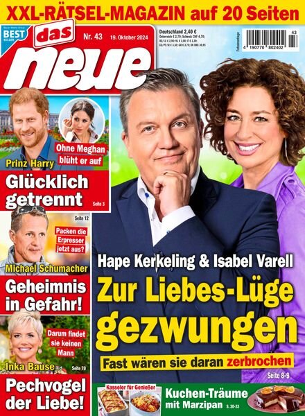 Das Neue – 19 Oktober 2024 Cover