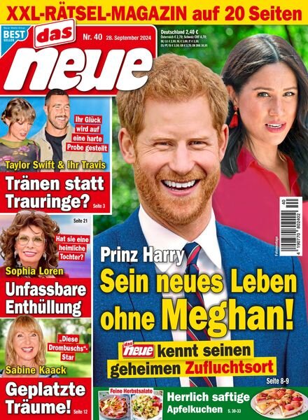 Das Neue – 28 September 2024 Cover