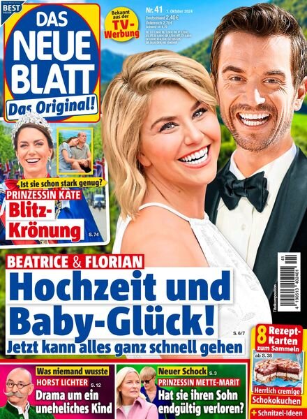 Das Neue Blatt – 1 Oktober 2024 Cover