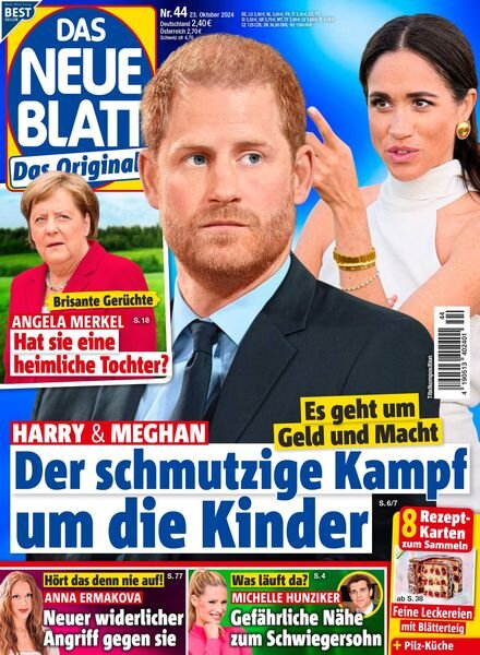 Das Neue Blatt – 23 Oktober 2024 Cover