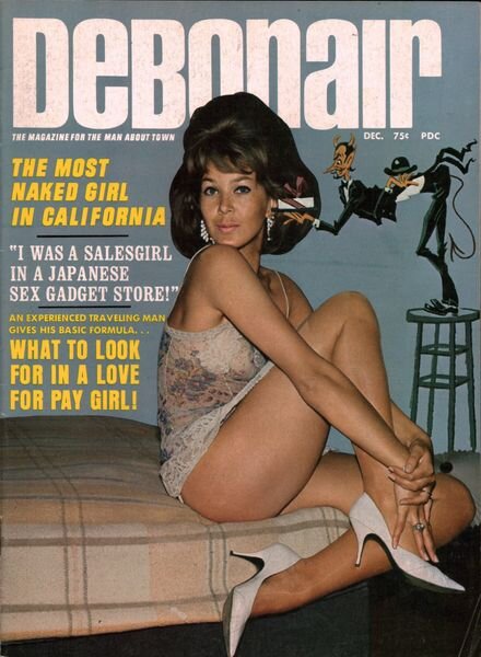Debonair – Volume 4 Number 21 December 1967 Cover