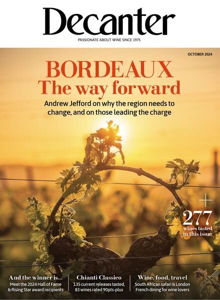 Decanter UK – October 2024 Cover