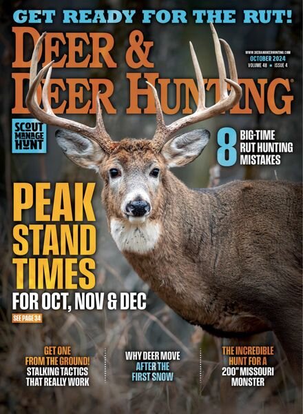 Deer & Deer Hunting – October 2024 Cover