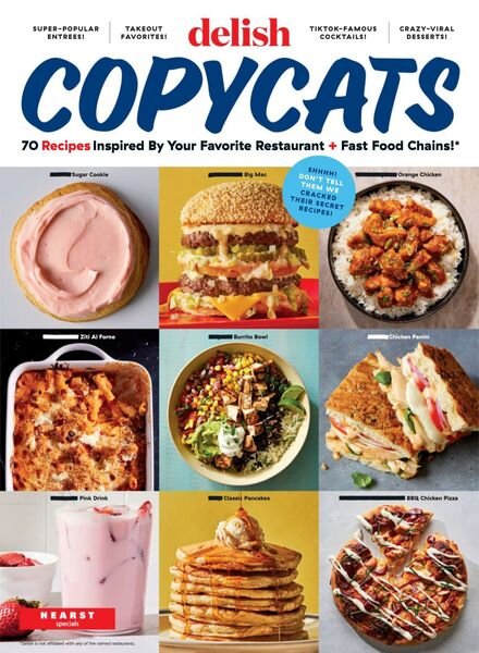 Delish – Copycat Recipes 2024 Cover