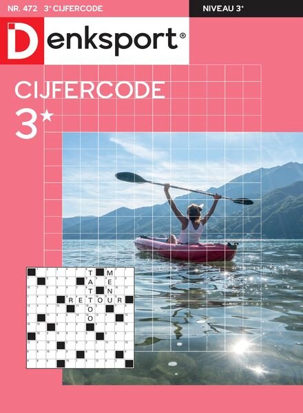 Denksport Cijfercode 3 – 3 Oktober 2024 Cover